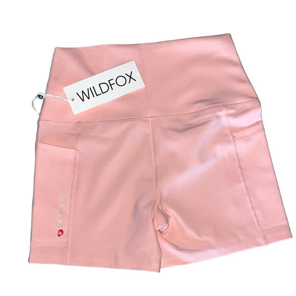 Wildfox Crystal Rose High Waist Carly 4" Shorts size Large NWT - Picture 1 of 7